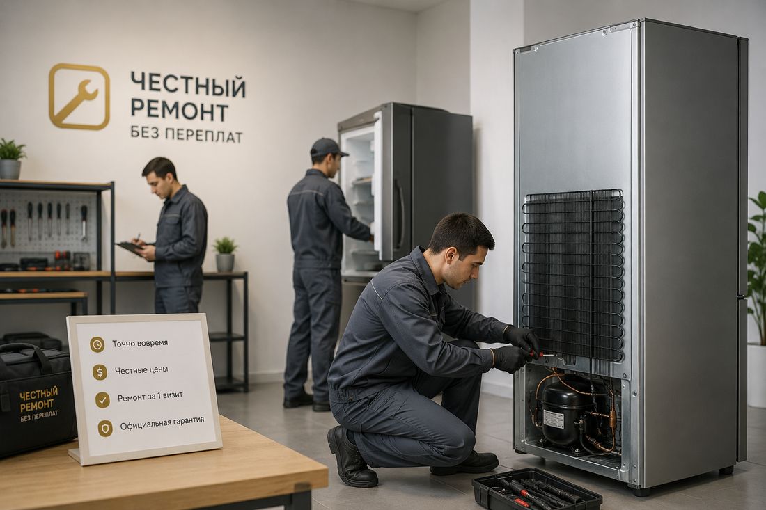 Команда мастеров по ремонту холодильников в Ташкенте